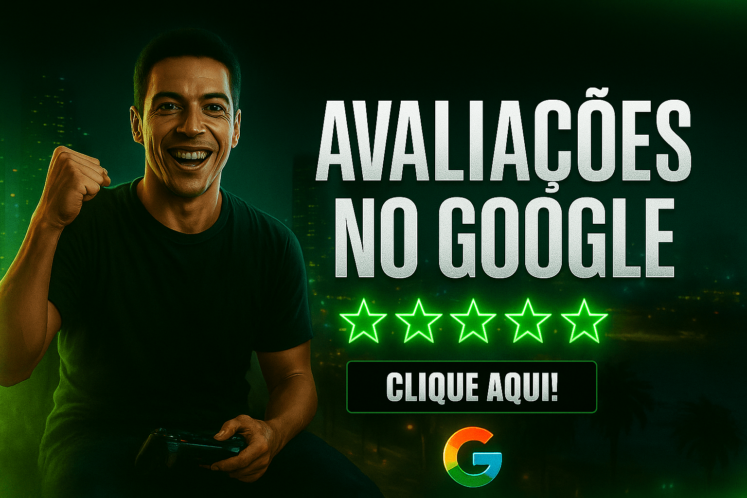 AVALIAÇÕES NO GOOGLE