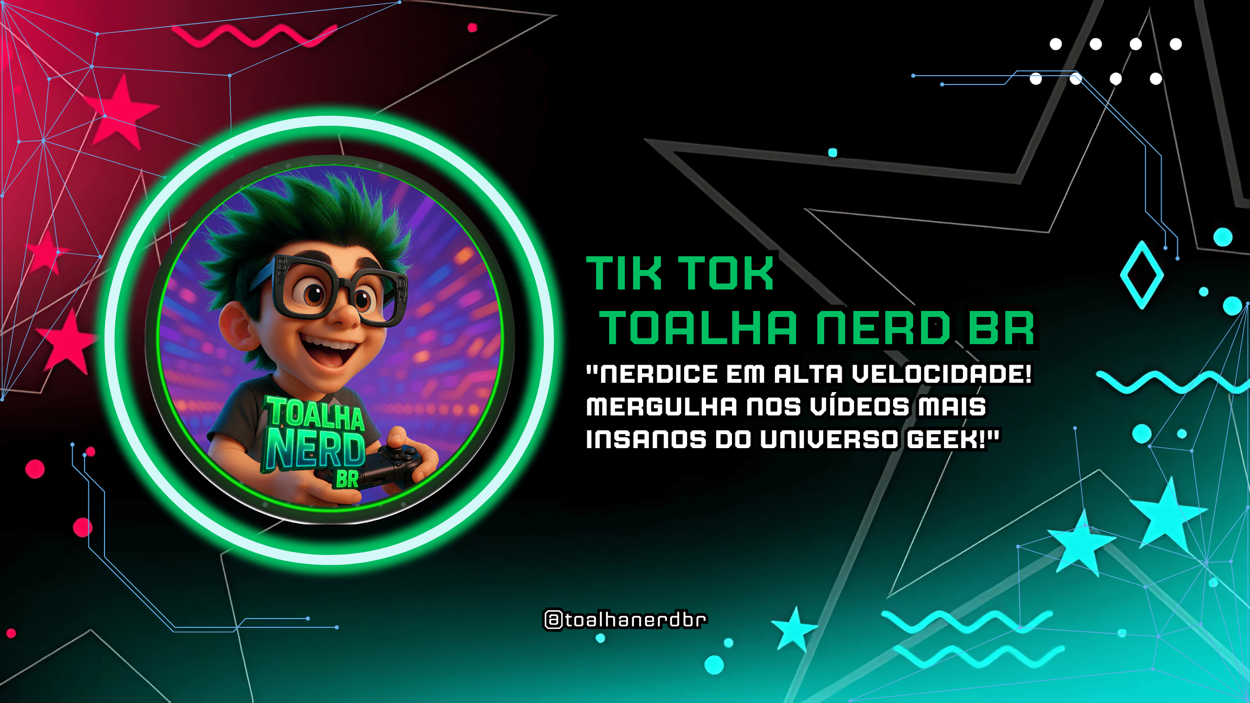 Tik Tok Toalha Nerd BR