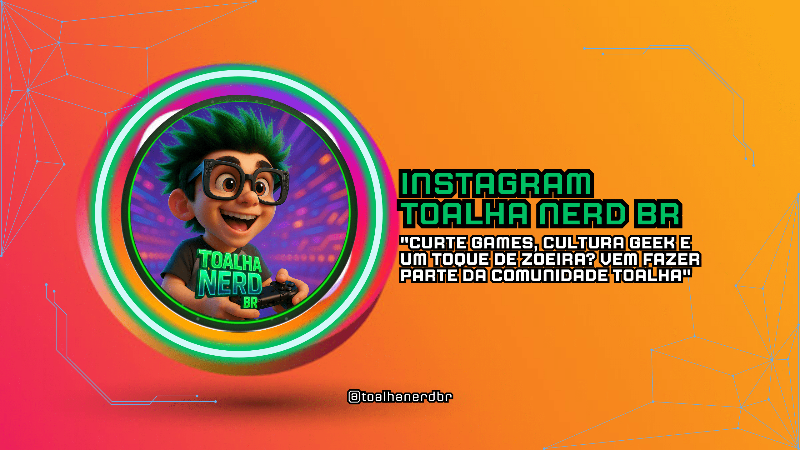 Instagram Toalha Nerd BR