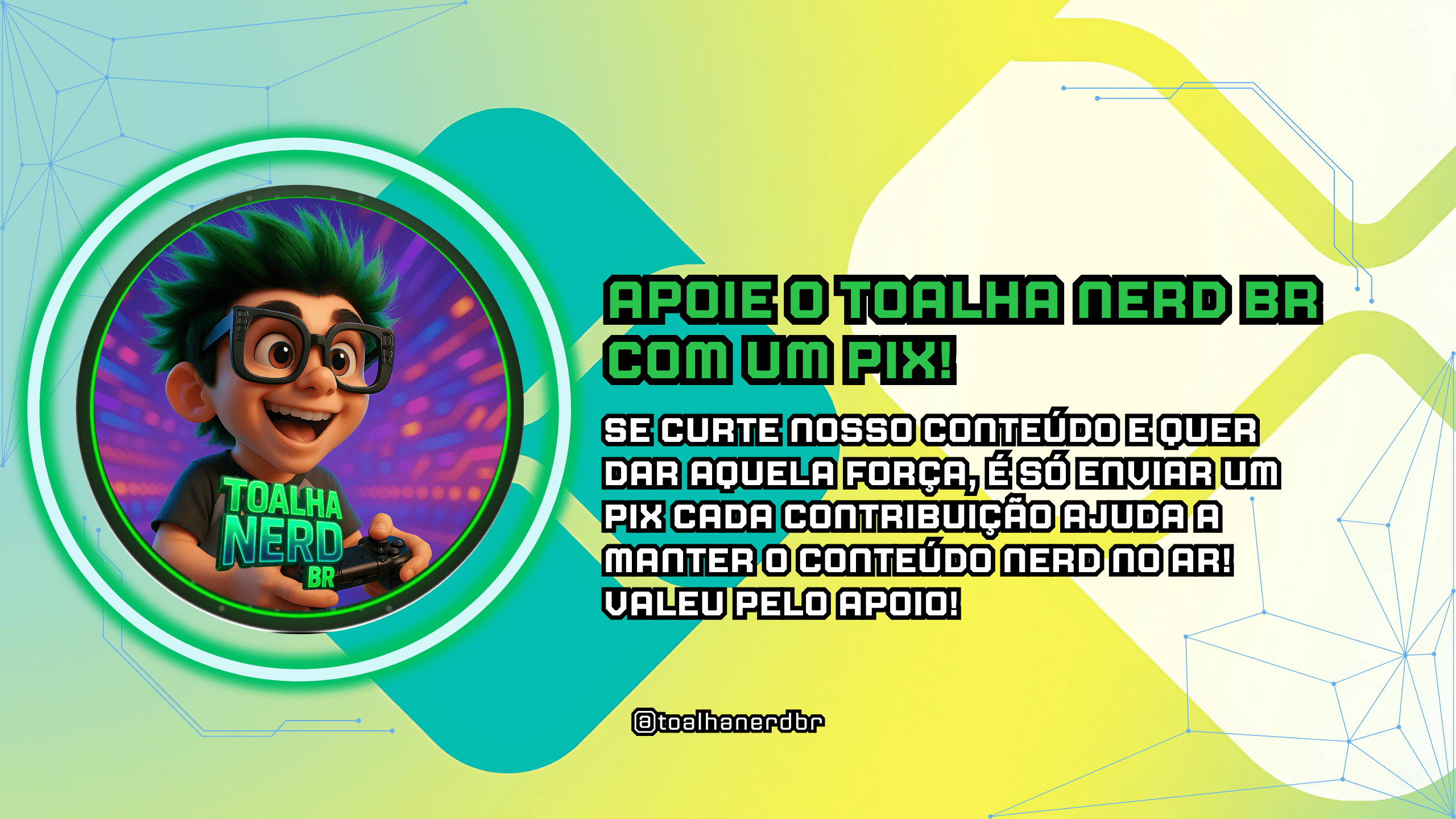 PIX TOALHA NERD