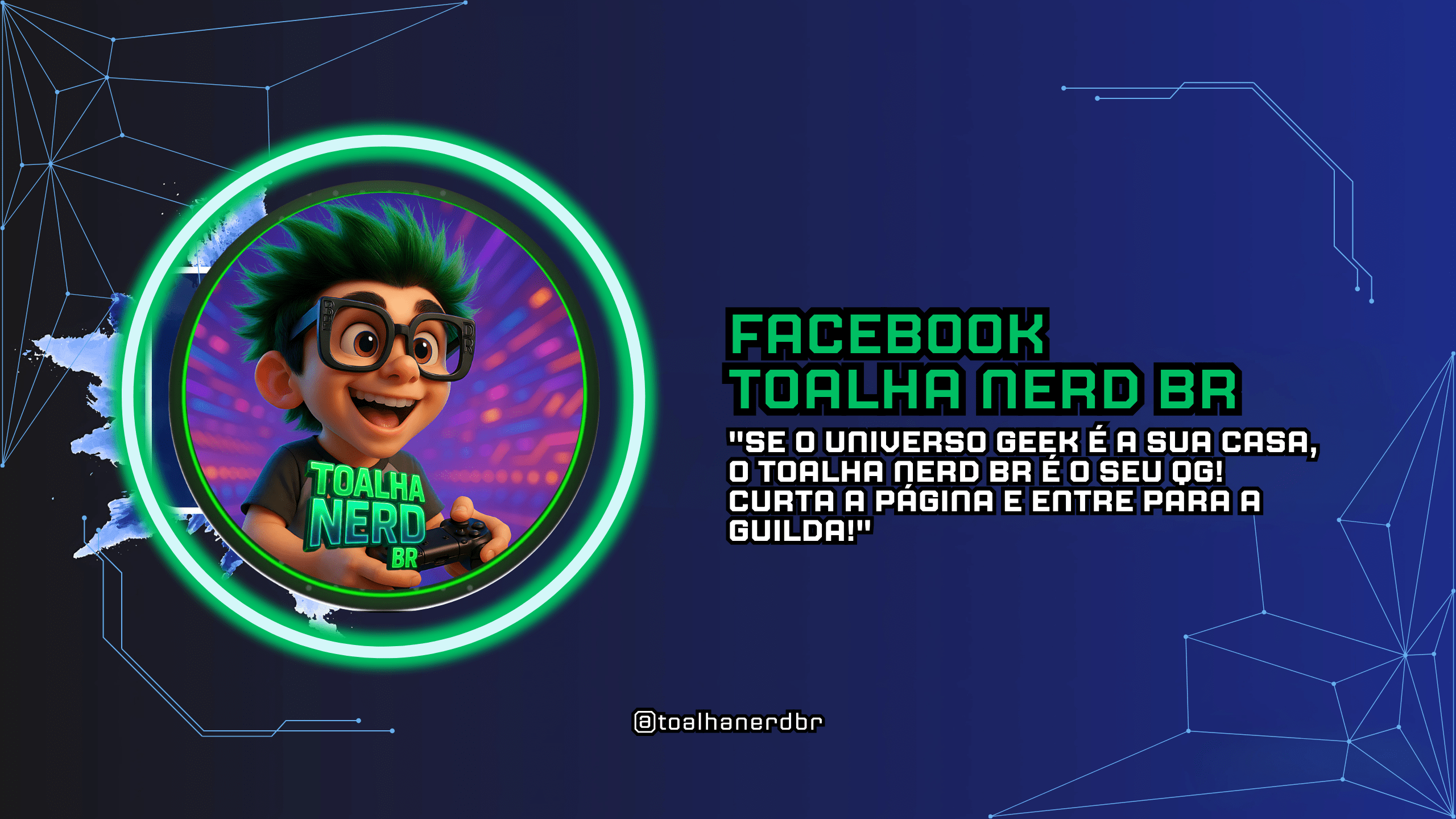 Facebook Toalha Nerd BR