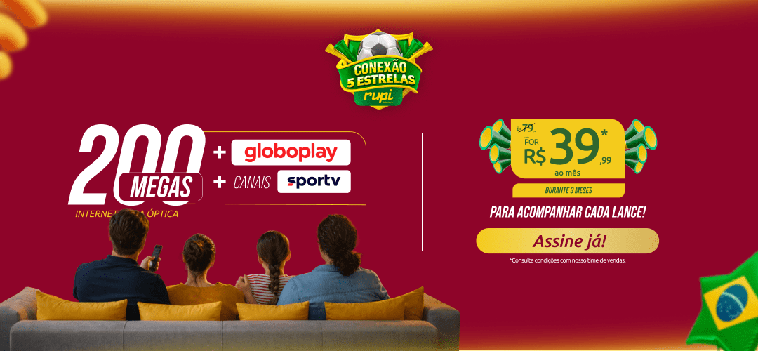 Oferta Globo Play por 39,99